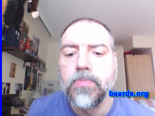 Lee Driver
Bearded since: 1980. I am a dedicated, permanent beard grower.

Comments:
Why did I grow my beard?  I grew my beard because I like the feel of hair on my face.  I like stubble and a full beard.

How do I feel about my beard? My beard feels great!
Keywords: full_beard