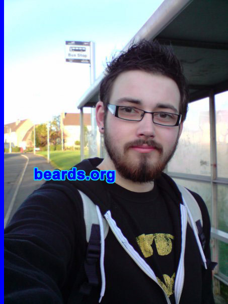 Mark
Bearded since: 2008. I am a dedicated, permanent beard grower.

Comments:
I mainly grew my beard as a way to fill out and hide my baby face, but soon I knew it was the way I was always meant to look. I am coming up for twenty-five and have had a full beard for three years now. I don't see myself without a beard any time soon!

How do I feel about my beard? I love my beard. Ever since I've grown it, I've only shaved it off once.  And that was at the request of my partner, who hadn't seen my without my beard since we have been together.  She regretted it and wanted it back straight away.
Keywords: full_beard