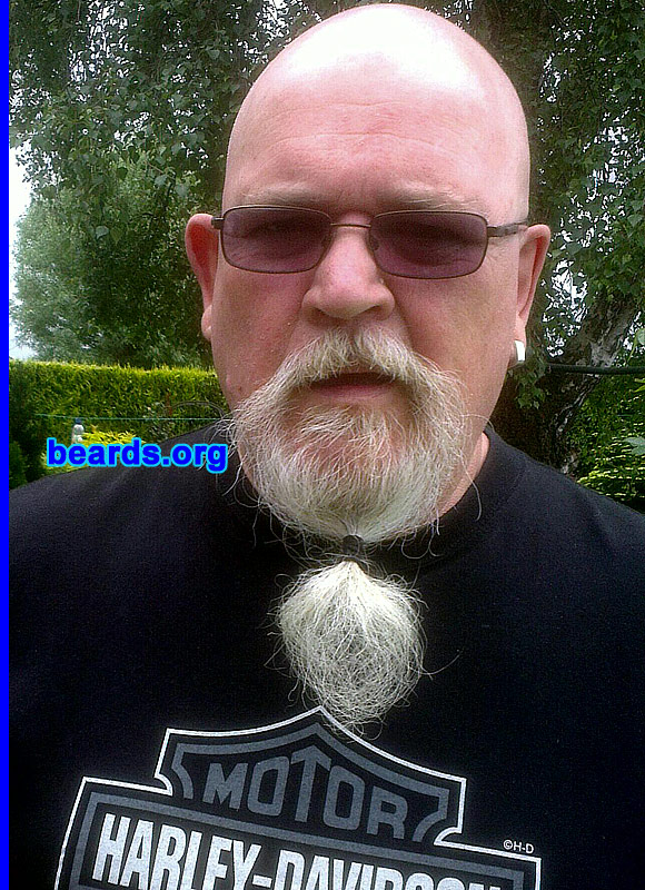 Mark H.
Bearded since: 1970. I am an occasional or seasonal beard 
grower.

Comments:
I grew my beard because I wanted to buck the trend.

How do I feel about my beard?  Good.  If only the wife felt the same.
Keywords: goatee_mustache