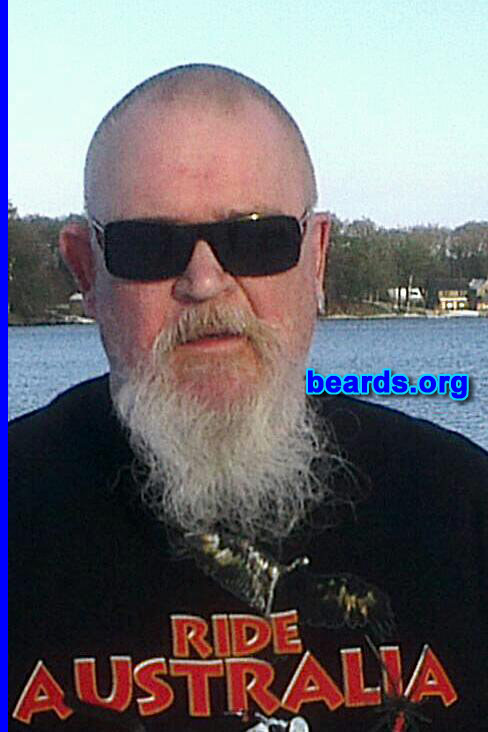 Mark H.
Bearded since: 1970.

Comments:
Why did I grow my beard? Why not?

How do I feel about my beard? Great. 
Keywords: goatee_mustache