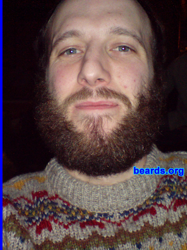Neil
Bearded since: 2001.  I am an experimental beard grower.

Comments:
I suffer from male pattern baldness and hence find the fact of growing a beard of any type both fun and a welcome distraction to the lack of hair on my head.

How do I feel about my beard?  I am very pleased with my own beard but have slight reservations about the wispiness of my mustache in comparison to the rest of my beard growth, which is much darker and thicker.
Keywords: full_beard