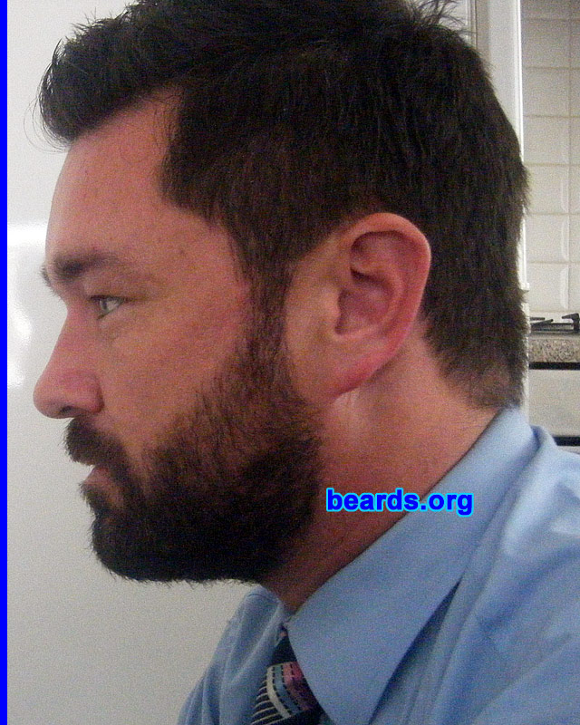 Paul G.
Bearded since: 2008.  I am a dedicated, permanent beard grower.

Comments:
I didn't think I could grow a beard, but then I tried. Once it was there, I couldn't get rid of it and it always looked weird when I shaved.

How do I feel about my beard? It makes me feel like I can, like I can do anything I want. It makes me feel like a man.
Keywords: full_beard