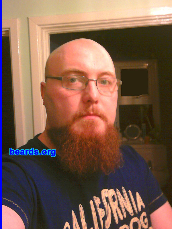 Paul H.
Bearded since: 2001.  I am a dedicated, permanent beard grower.

Comments:
I grew my beard because I always wanted to have one.

How do I feel about my beard?  I enjoy having a beard. I feel complete with one.
Keywords: goatee_mustache
