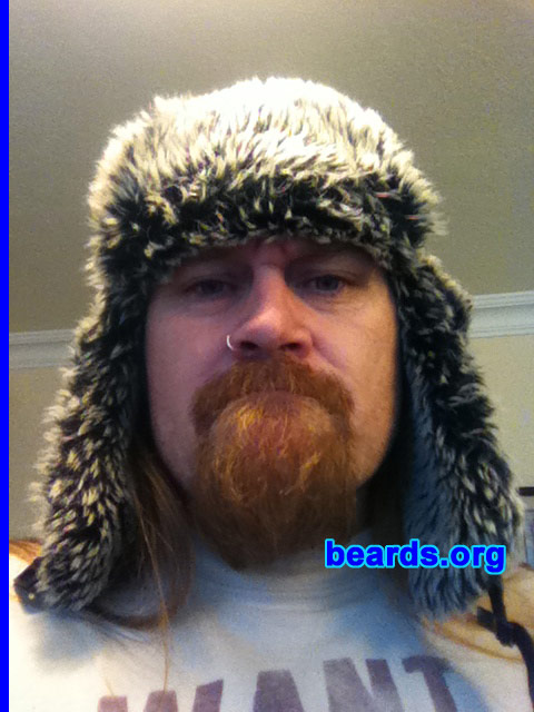 Rick C.
Bearded since: 1990s. I am a dedicated, permanent beard grower.

Comments:
I grew my beard because I wanted a beard.

How do I feel about my beard? I love my beard.
Keywords: goatee_mustache