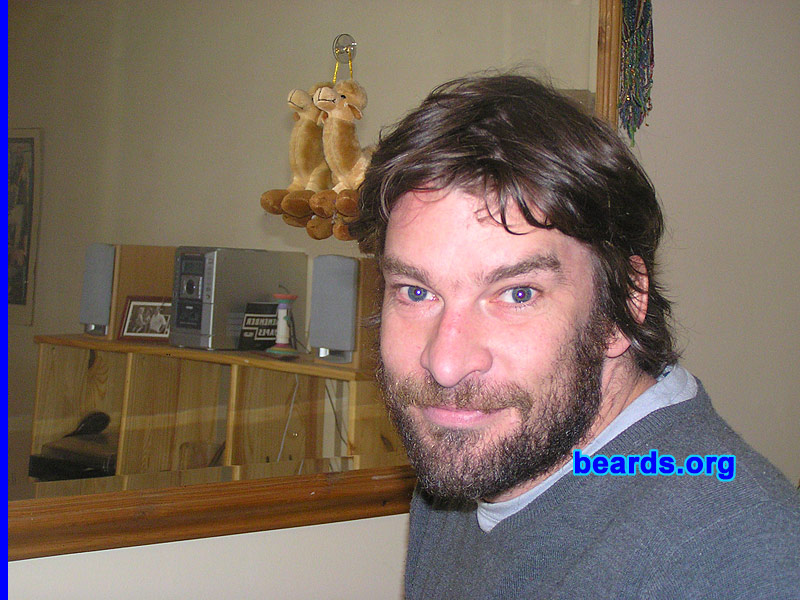 Stuart
Bearded since: 2009.  I am an experimental beard grower.

Comments:
I grew my beard because it felt like the right thing to do.  Turns out it was!

How do I feel about my beard?  I think that my beard is magnificent, one of the finest I've ever seen.
Keywords: full_beard