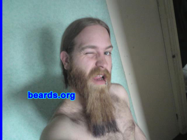 Tony I.
Bearded since: 2000.  I am a dedicated, permanent beard grower.

Comments:
I grew my beard because I've always been a huge believer of, "If you can grow one, do it!". My beard is part of me now and it gives me a unique look.

How do I feel about my beard?  I love my beard.  It's not as long as it used to be when I had a goatee. It's currently about 7-8 inches long, but have decided to grow a full beard now which will be a new challenge.  But it's coming on fast and have only been growing the rest out for a month!
Keywords: full_beard