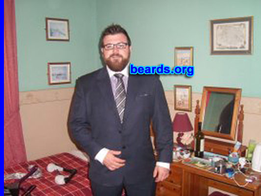 Tim B.
Bearded since: 2003. I am a dedicated, permanent beard grower.

Comments:
Why did I grow my beard? I remember as whippersnapper, my step dad grew his hair long and had a beard.  Ever since then I wanted a beard. As soon as I could grow sideburns I had sides and was known as sideburn kid at school (I grew earlier than most. I'm sure there's a lot of you guys on here). and as soon as I could grow a beard I, grew a beard. I've tried the different styles, but nothing beats a full beard.

How do I feel about my beard? I quite like it. I get bored often and change styles but I like having a beard. I get good coverage and growth. My mustache is a little weak, though. I feel it sets me apart. I get a lot of negative feedback about beards.  It upsets me.  It makes me want to grow a bigger beard and prove how awesome they are.
Keywords: full_beard
