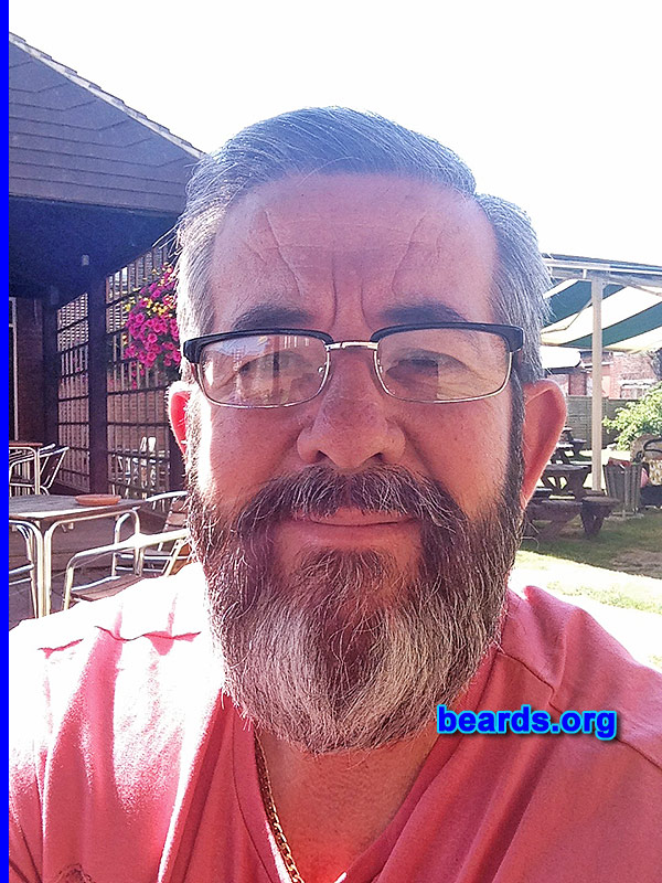 Trevor H.
Bearded since: 2013. I am an experimental beard grower.

Comments:
Why did I grow my beard? I suffer from bad razor rash/burn. So decided to grow a beard.

How do I feel about my beard? Once I find a style, I will then be happy.
Keywords: full_beard