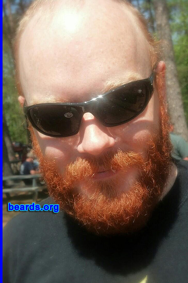 Ronnie C.
Bearded since: 2001. I am a dedicated, permanent beard grower.

Comments:
Why did I grow my beard? I've always loved beards and my grandfather also influenced me as well.

How do I feel about my beard? Excellent!
Keywords: full_beard