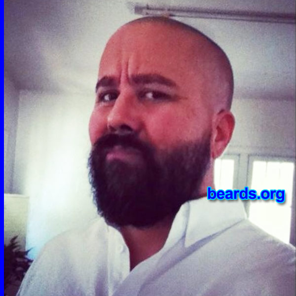 Dan K.
Bearded since: 2012. I am a dedicated, permanent beard grower.

Comments:
Why did I grow my beard? No shave November 2012 and never bothered to shave again.

How do I feel about my beard? I love it. Never want to shave again. EVER.
Keywords: full_beard