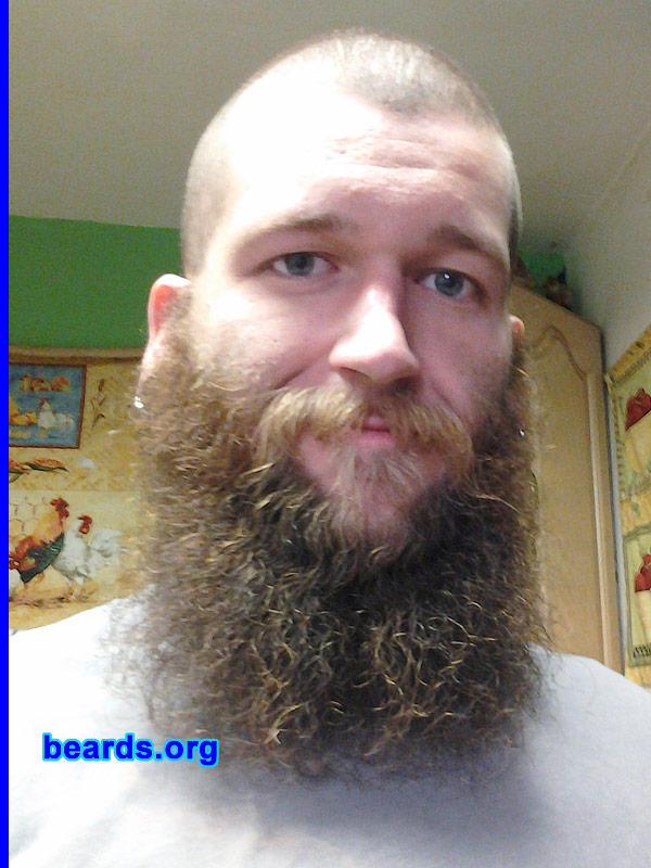 Preston O.
Bearded since: 2011. I am a dedicated, permanent beard grower.

Comments:
I grew my beard because I don't like shaving!

How do I feel about my beard? Gnarly! 
Keywords: full_beard