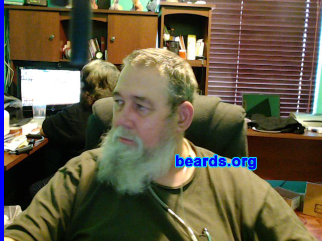 Richard
Bearded since: 2011. I am a dedicated, permanent beard grower.

Comments:
I grew my beard to hide my ugly face.

How do I feel about my beard? It's very gnarly and I wish it were straighter and softer.
Keywords: full_beard