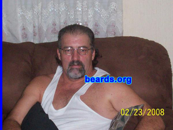 Terry
Bearded since: 1984.  I am a dedicated, permanent beard grower.

Comments:
I grew my beard because I'm a biker.

How do I feel about my beard? Great.
Keywords: goatee_mustache