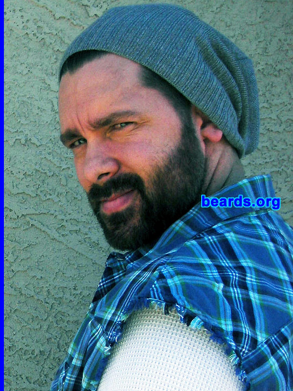 Travis E.
Bearded since: 2012. I am an occasional or seasonal beard grower.

Comments:
Why did I grow my beard? It's a great way to change up your look.

How do I feel about my beard? I LOVE MY BEARD!! My lady is not a big fan, but she'll deal.
Keywords: full_beard