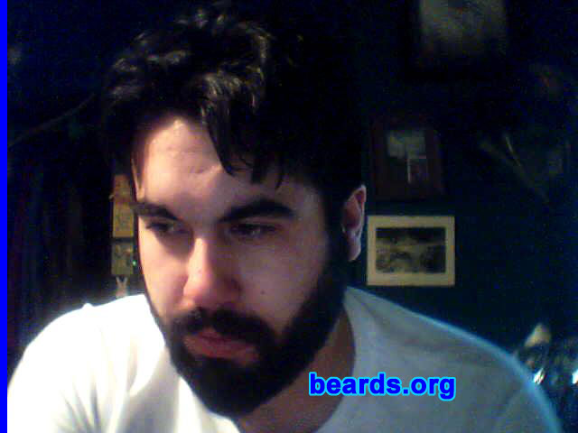 Asriel
Bearded since: 2006  I am a dedicated, permanent beard grower.

Comments:
I grew my beard because a beard is the symbol of a man!  I wanted to see what a full beard was like on my face.  So far, I really love it. I would like to consider myself a dedicated, permanent beard grower, but I occasionally shave it to try different styles.

How do I feel about my beard?  I love it.  It demands respect and can be shaped in so many ways!  I can grow it thick or thin, long or short.  I can do whatever I want and it always looks good!
Keywords: full_beard