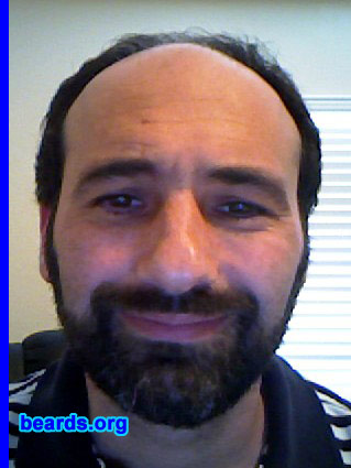 Adam
Bearded since: 2008.  I am an occasional or seasonal beard grower.

Comments:
I grew my beard because I was tired of shaving.

How do I feel about my beard? I like it. It itches from time to time and my folks think it makes me look like a terrorist. My wife and kids like it.
Keywords: full_beard