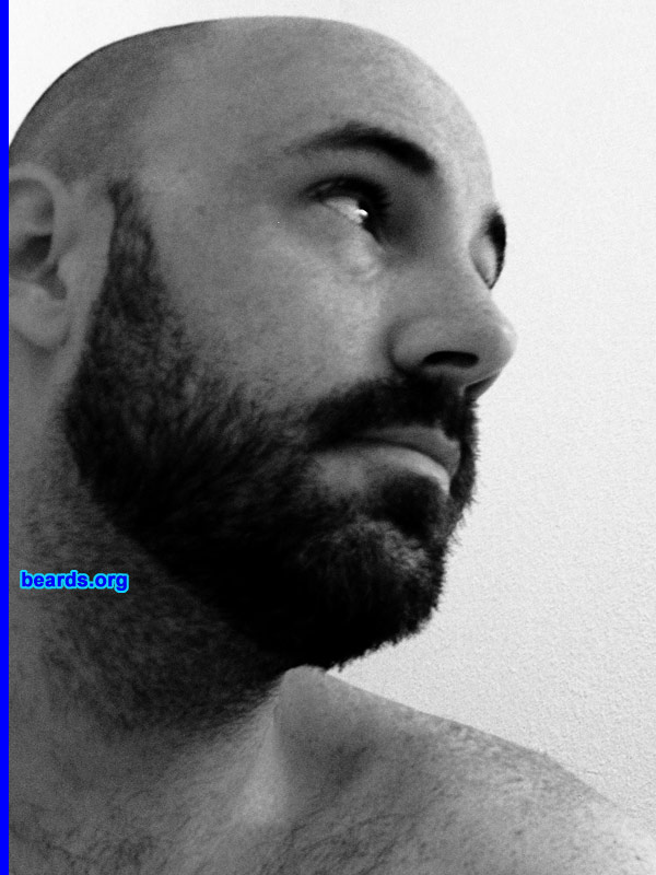 Anthony
Bearded since: 2005.  I am a dedicated, permanent beard grower.

Comments:
I grew my beard because I got tired of working in positions and for companies that were anti-facial hair. Went as far as dropped my profession and found a new one. For me having a beard is a passion, not just a look. 

How do I feel about my beard? Honestly, I would not have it any other way now. I love it!
Keywords: full_beard