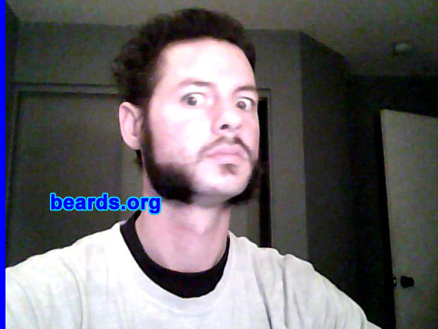 Armando C.
Bearded since: January 1, 2012. I am an occasional or seasonal beard grower.

Comments:
I grew my beard because I got tired.

How do I feel about my beard?  Awesome.
Keywords: mutton_chops