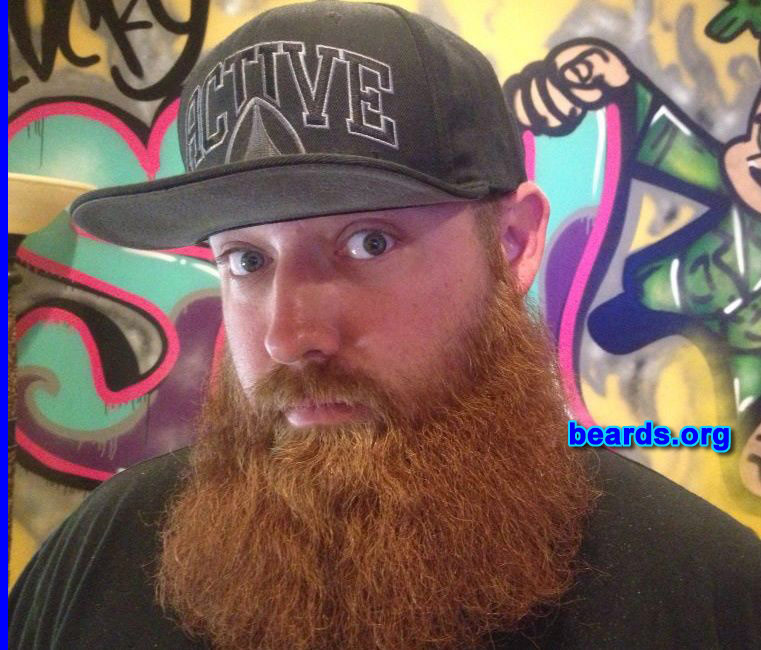 Chris B.
Bearded since: 2000. I am a dedicated, permanent beard grower.

Comments:
Why did I grow my beard? Because I could.

How do I feel about my beard? I love it. It's my best feature. :)
Keywords: full_beard