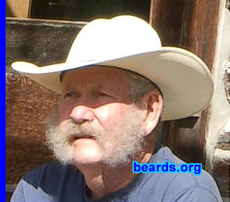 Dwain
Bearded since: 2005.  I am a dedicated, permanent beard grower.

Comments:
I grew my beard to fit into the Montana lifestyle while I visit there each summer.

How do I feel about my beard? Like it.  It's gonna be forever! (Unless old age makes it fall out.)
Keywords: mutton_chops