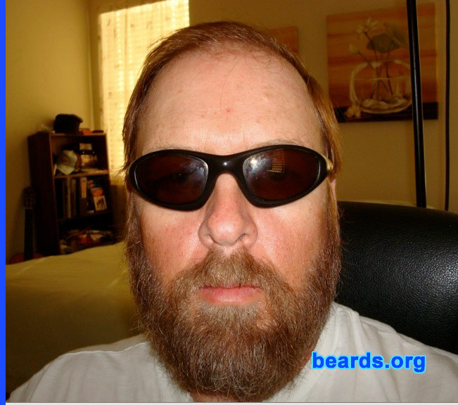 Ed
Bearded since: 2009.  I am a dedicated, permanent beard grower.

Comments:
I grew my beard to stay healthy.

How do I feel about my beard?  Like nature's plan for mankind.
Keywords: full_beard
