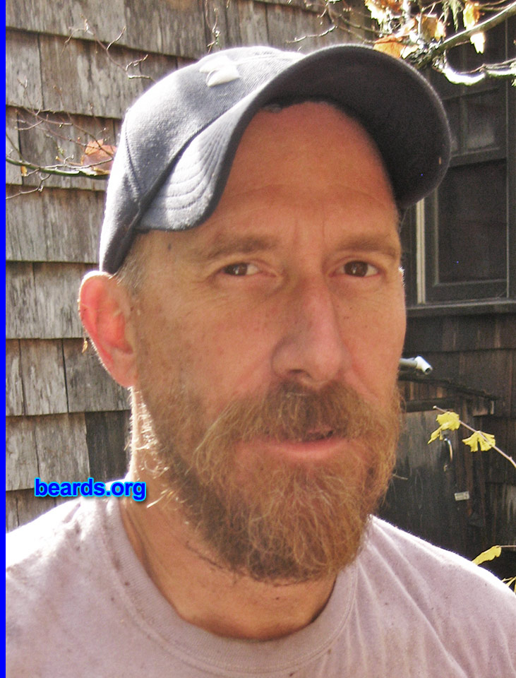 Greg
Bearded since: 2007. I am a dedicated, permanent beard grower.

Comments:
Why did I grow my beard? Love the look; head hair balding.

How do I feel about my beard? Love strokin' it.
Keywords: goatee_mustache