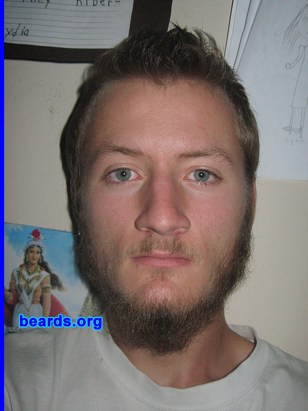Ian
Bearded since: 2007.  I am a dedicated, permanent beard grower.

Comments:
I grew my beard because I am fifteen and I was very surprised that I could grow an actual beard. I just love beards, period.

How do I feel about my beard?  Very proud, but I can't wait until it grows in thicker.
Keywords: full_beard