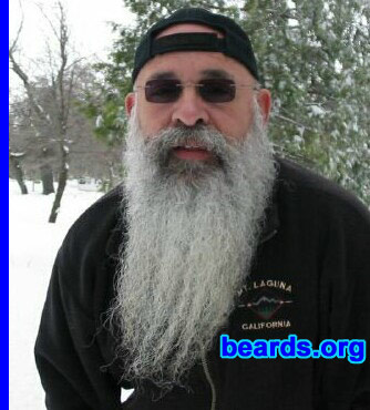 John
Bearded since: 1972. I am a dedicated, permanent beard grower.

Comments:
I grew and kept my beard 'cause it looked good. I love my beard.
Keywords: full_beard