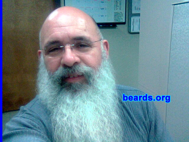 John
Bearded since: 1972. I am a dedicated, permanent beard grower.

Comments:
I grew and kept my beard 'cause it looked good. I love my beard. 
Keywords: full_beard
