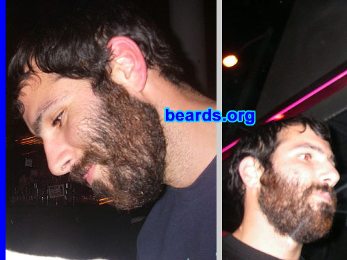 Josh
Bearded since: 2005.  I am a dedicated, permanent beard grower.

Comments:
I grew my beard because I'm lazy and hairy.

How do I feel about my beard?  I forget it's there often.
Keywords: full_beard