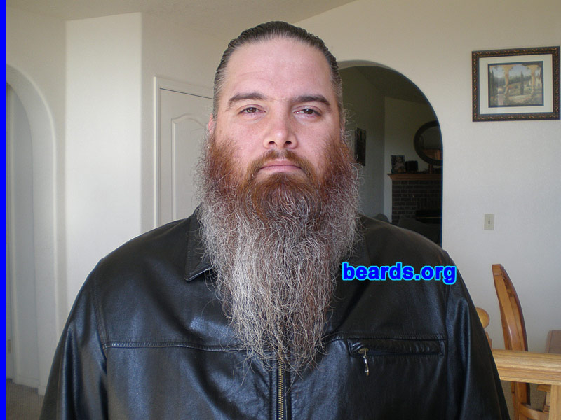 Jason
Bearded since: 2001.  I am a dedicated, permanent beard grower.

Comments:
I grew my beard because I don't like to shave. 

How do I feel about my beard?  I love it. My wife hates it.
Keywords: full_beard