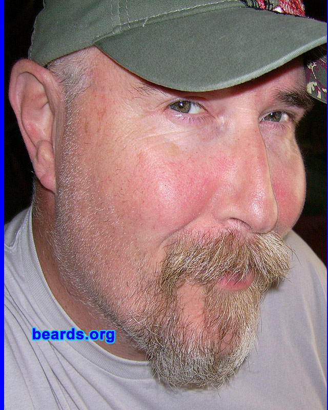 Jack
Bearded since: 2005.  I am a dedicated, permanent beard grower.

Comments:
I grew my beard because I like how it shapes my face, adding length.  Plus, I think it is a sign of masculinity.

How do I feel about my beard? I like the distinguished look it brings me. I love having a beard.
Keywords: goatee_mustache