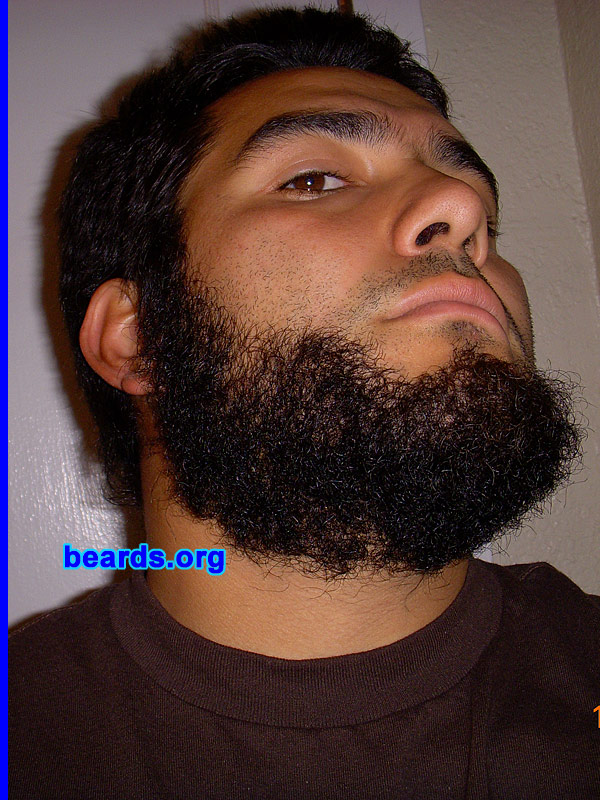 JosÃ© L.
Bearded since: 2008.  I am an occasional or seasonal beard grower.

Comments:
I grew my beard 'cause I always wanted to grow one.  Plus, my three-year-old daughter was cheering me on.

How do I feel about my beard?  I love it.  "Hairiness is Manliness"...that's my saying and I'm sticking to it.
Keywords: chin_curtain