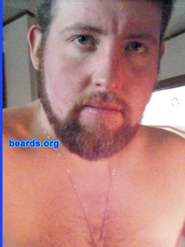 Matt
Bearded since: 2005.  I am a dedicated, permanent beard grower.

Comments:
I grew my beard because I wanted to make a statement about masculinity.

How do I feel about my beard? It's awesome and I don't like to trim it.  But I also don't like to grow it too unruly.  :)
Keywords: full_beard