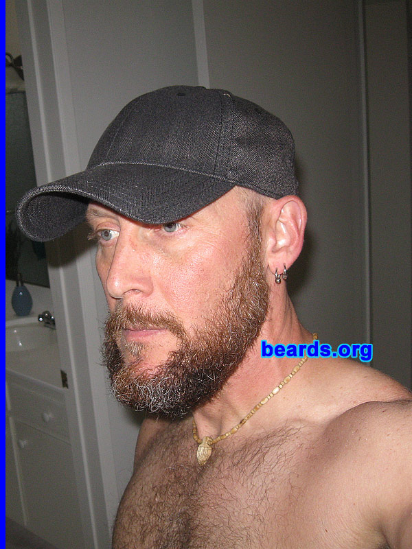 Mark
Bearded since: 2009.  I am a dedicated, permanent beard grower.

Comments:
Experimented for numerous years.  Finally decided to become a permanent beard grower. My current gig allowed the opportunity to let it grow as long as I wanted. I like it a lot, even though I receive mixed reactions about it.

How do I feel about my beard?  Makes me feel mature and masculine. It's just another part of being a man.
Keywords: full_beard