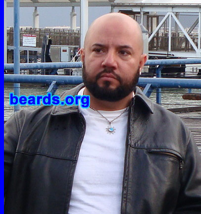 Martin L.
Bearded since: October 2009.  I am an experimental beard grower.

Comments:
I grew my beard because it's cool.

How do I feel about my beard?  Great.
Keywords: full_beard