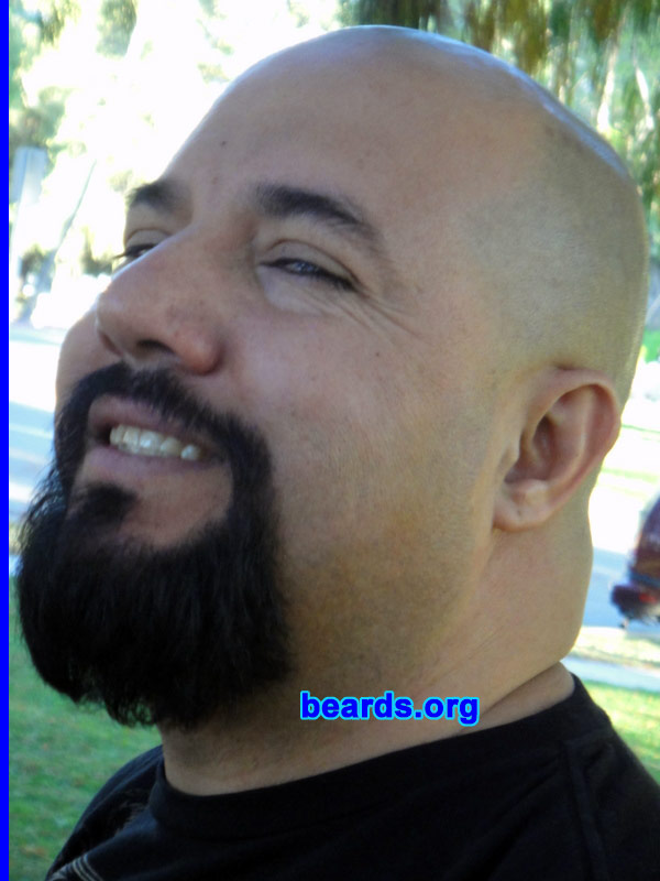 Martin L.
Bearded since: 2010. I am an experimental beard grower.

Comments:
Why did I grow my beard?  Because it's COOL.
How do I feel about my beard?  GREAT.
Keywords: goatee_mustache
