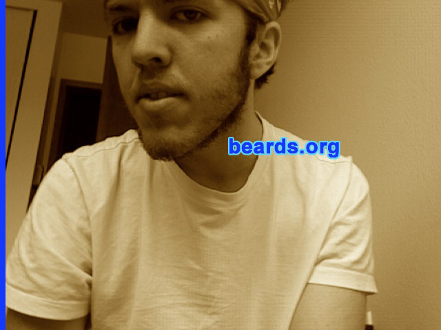 Peter C.
Bearded since: 2008.  I am an experimental beard grower.

Comments:
I grew my beard because it was time!

How do I feel about my beard?  Kind of weak.  It's only been a month though.
Keywords: full_beard
