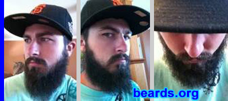 Paul
Bearded since: 2010. I am an occasional or seasonal beard grower.

Comments:
I started growing my beard during the San Francisco Giants playoffs when the Giants were playing the Phillies.  I thought growing one would help us win and ultimately we were crowned WORLD CHAMPS! GO Giants. Ever since then, I have not touched it.

How do I feel about my beard? I happen to like my beard.  I''m leaning more toward not cutting off more and more!  Sometimes I get a little self conscience of how people take my new look, but screw 'em.
Keywords: full_beard