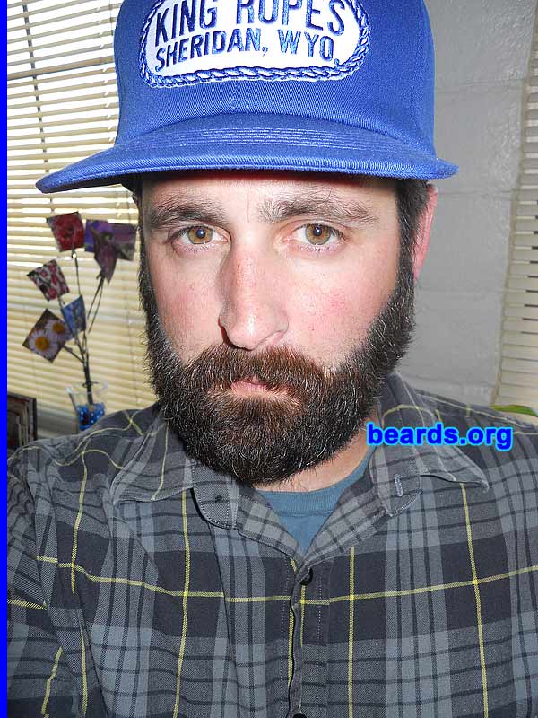 Ryan
Bearded since: 1998. I am an occasional or seasonal beard grower.

Comments:
I have had some type of beard since I was around seventeen.  However, I never had a full beard.  So I gave it a shot.

How do I feel about my beard? I like it. It fills in pretty well and has a lot of different colors, including quite a bit of gray already!
Keywords: full_beard