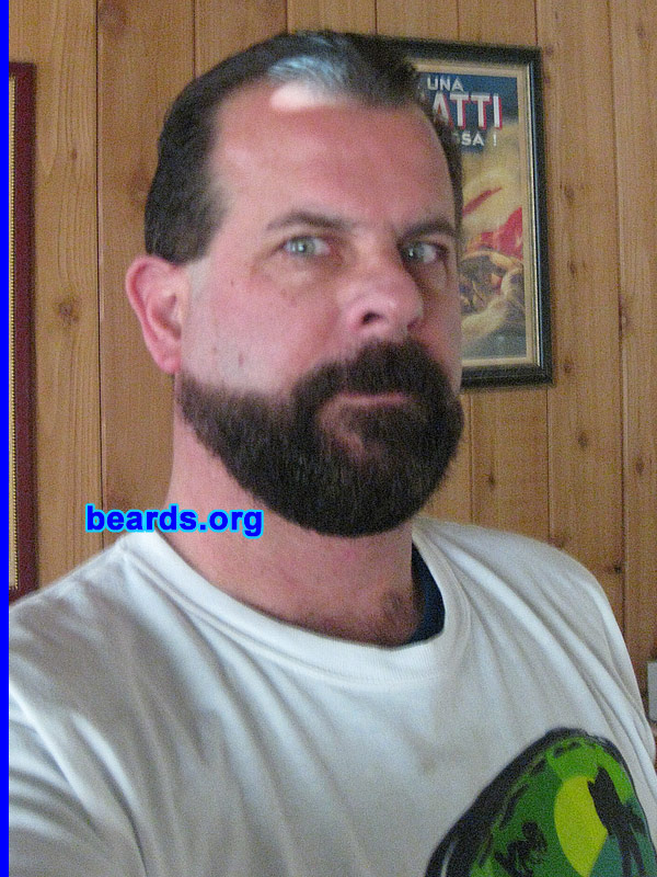 Rick
Bearded since: December 2011. I am an occasional or seasonal beard grower.

Comments:
I grow my beard for a yearly boys' weekend Mammoth ski trip in February.

How do I feel about my beard? It's a good looking beard, but I wouldn't wear it year-round.
Keywords: goatee_mustache