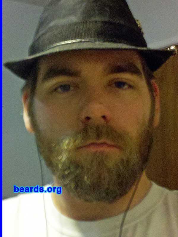 Robert
Bearded since: 2008. I am an occasional or seasonal beard grower.

Comments:
I grew my beard because I get carded less for alcohol and it looks d@mn good on me. No one else in my family grows their beard.

How do I feel about my beard? It is a symbol of masculinity and power. I am a different guy with the beard than without.
Keywords: full_beard