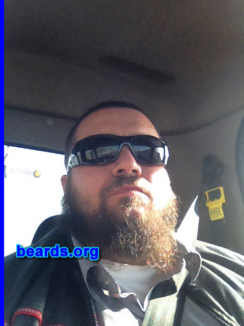 RJD
Bearded since: September 2013. I am a dedicated, permanent beard grower.

Comments:
Why did I grow my beard? I decided to grow my beard because my employer told me that I couldn't!

How do I feel about my beard? I'm very pleased with it and my wife loves it!!!!
Keywords: full_beard