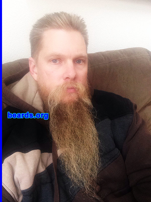 Tim
Bearded since: 2011. I am a dedicated, permanent beard grower.

Comments;
Why did I grow my beard? At the dawn of sobriety. Perseverance.

How do I feel about my beard? Often. Ha!
Keywords: goatee_mustache