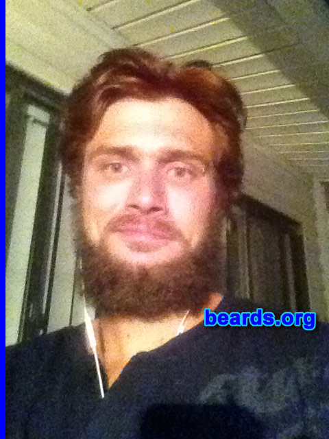Mhbo S.
Bearded since: 2012. I am a dedicated, permanent beard grower.

Comments:
Why did I grow my beard? Mountain man.

How do I feel about my beard? Love it.
Keywords: full_beard