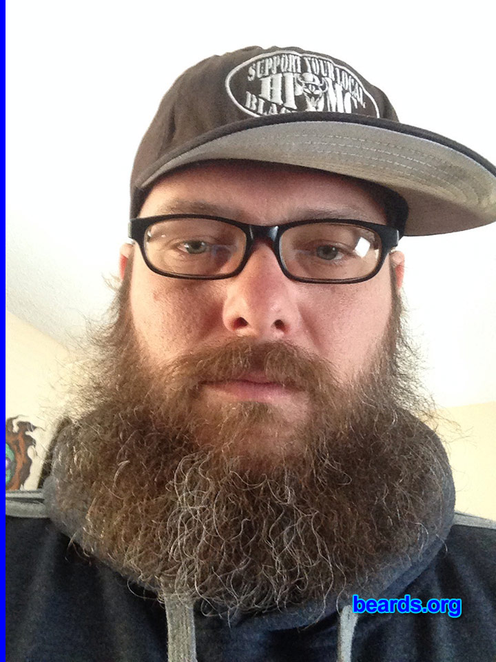 Nate W.
Bearded since: 1994. I am a dedicated, permanent beard grower.

Comments:
Why did I grow my beard? Because I love it!

How do I feel about my beard? It's a part of me that I enjoy cultivating.
Keywords: full_beard