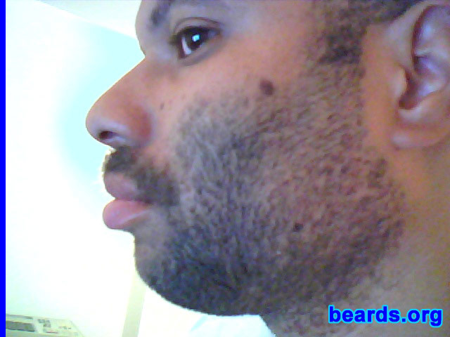 Yusef
Bearded since: September 2009.  I am a dedicated, permanent beard grower.

Comments:
I grew my beard because I always wanted one.

How do I feel about my beard?  It's okay.
Keywords: stubble full_beard