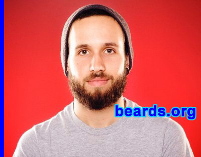 Anthony
Bearded since: 2006.  I am a dedicated, permanent beard grower.

Comments:
I grew my beard because I don't like shaving.

How do I feel about my beard? It has its awkward stages, but I'm pretty satisfied with it at the moment.
Keywords: full_beard