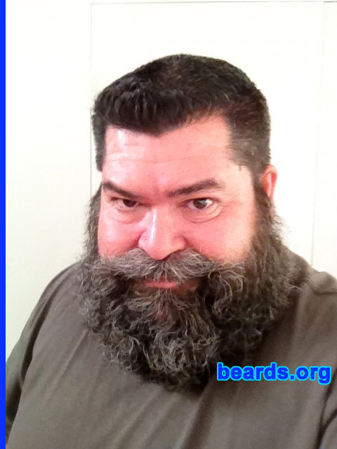 Bobby
Bearded since: 1995. I am a dedicated, permanent beard grower.

Comments:
I grew my beard because it's an amazing boost to my sense of well-being and it makes me feel that much more of a man. Also, when you run into people you haven't seen for a while, the first words out of their mouth are usually, "WOW!  What a huge beard!" It becomes a conversation starter and people respect the fact that you had the courage to grow it.

How do I feel about my beard? It will be a part of me for the rest of my life as I plan to never shave again. I want to look like my great grandfathers. I just retired from a long and rewarding banking career and I said in my company newspaper interview that one of my retirement plans was to grow a World Championship Beard.  The whole bank from Chicago to Miami is cheering me on now!
Keywords: full_beard