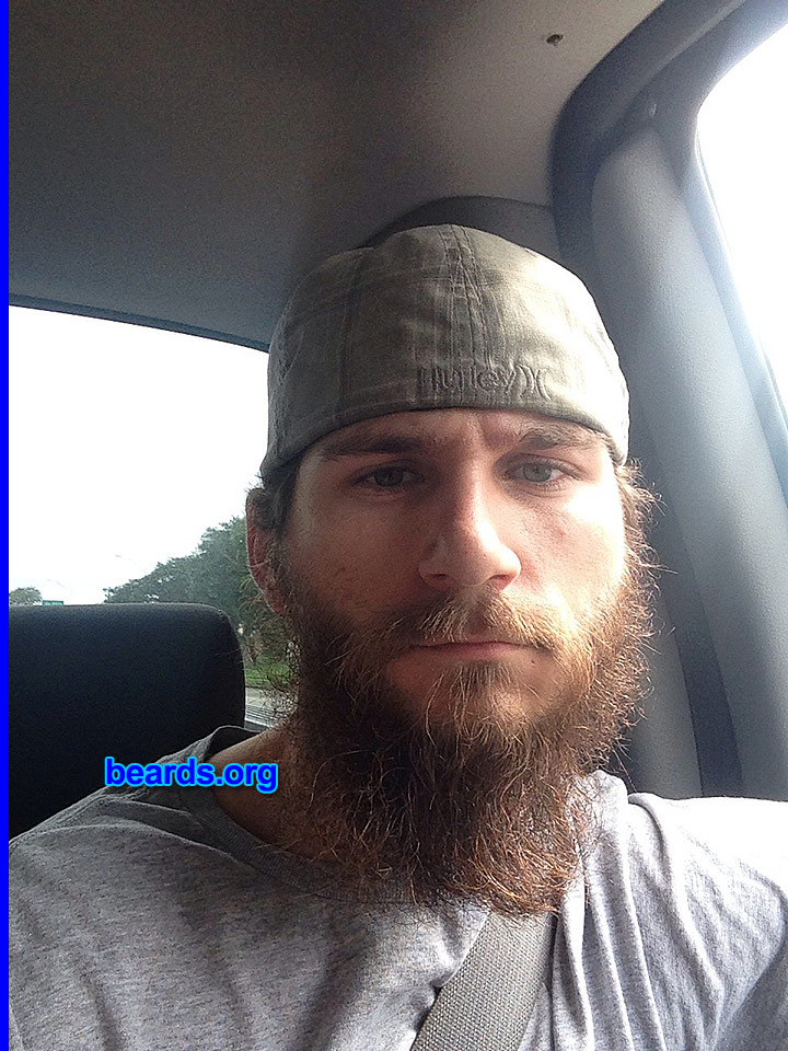 Frank M.
Bearded since: 2013. I am a dedicated, permanent beard grower.

Comments:
Why did I grow my beard? I grow my beard because I'm a man and it's an extension of who I am.

How do I feel about my beard? It could be better!
Keywords: full_beard